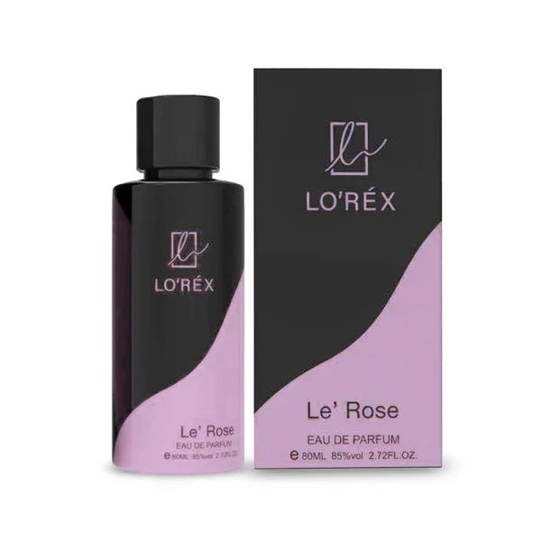 LO'REX, Le' Rose Floral Musk for Femme EDP 80ml