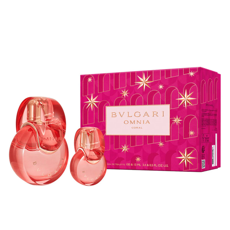 Bvlgari Omnia Coral for Women EDT 2Pcs Gift Set