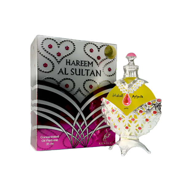 Hareem Al Sultan Silver by Khadlaj Perfume Oil 35ml-xpressionsstyle
