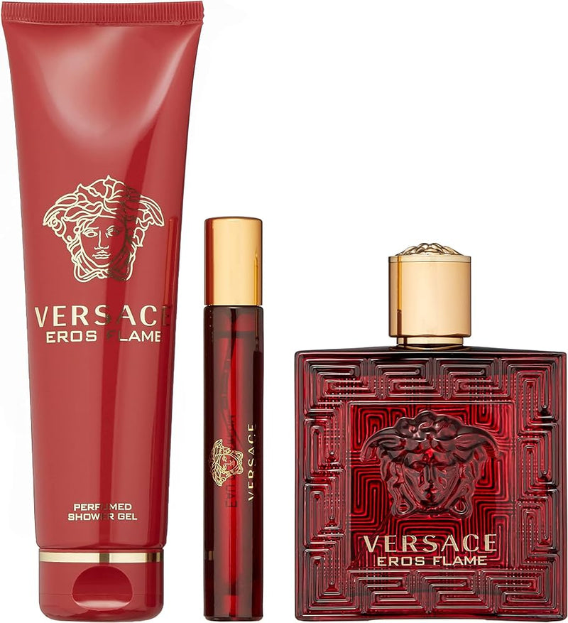 Versace Men's Eros Flame Gift Set Fragrances EDP