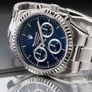 MASERATI COMPETIZIONE 43MM MULTI-FUNCTION BLUE DIAL SS BRACELET – R8853100022