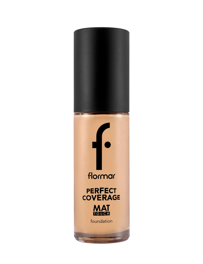 Flormar Perfect Coverage Mat Touch Foundation