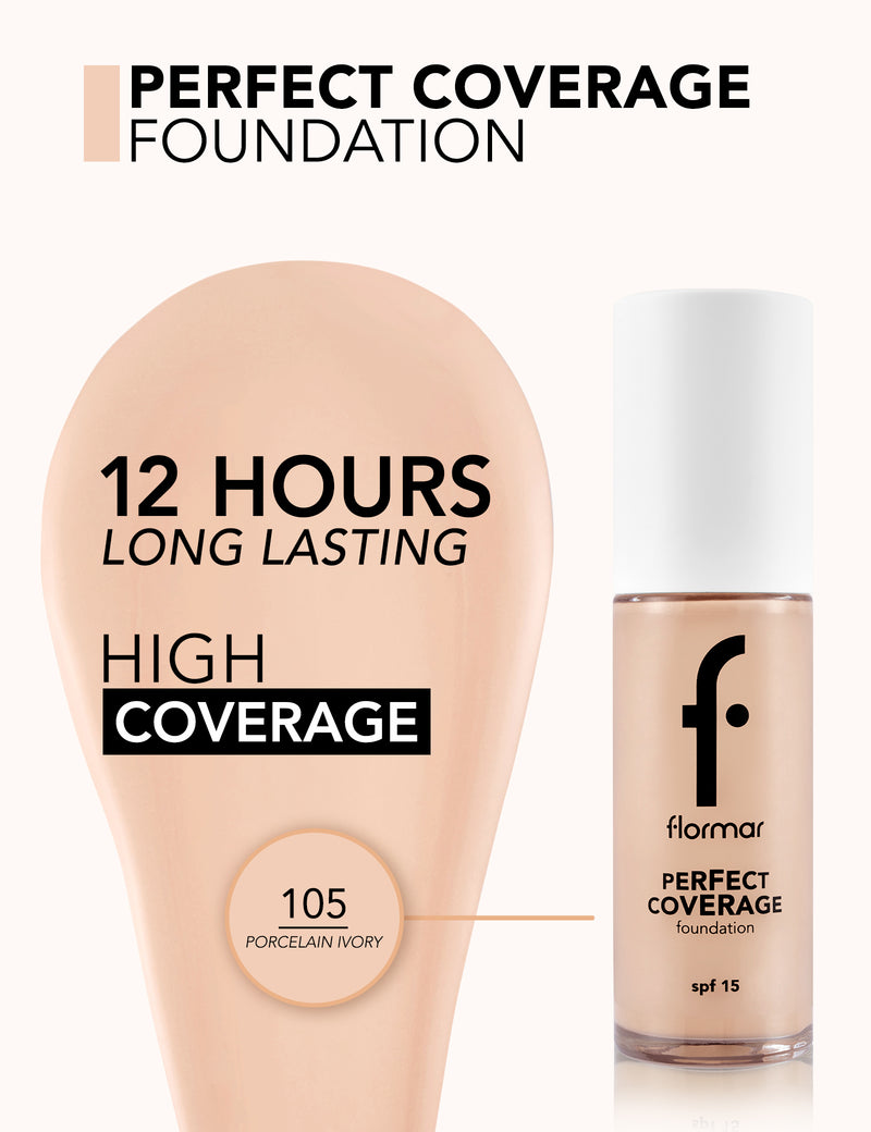 Flormar Perfect Coverage Foundation