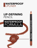 Flormar Waterproof Lipliner Pencil - 243 Hot Cocoa