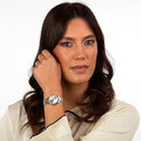 MASERATI ATTRAZIONE 30MM 3-HAND SILVER DIAL SS + YELLOW GOLD BRACELET – R8853151505