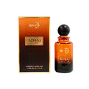 ABRAJ perfume bottle and packaging on a white background