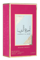 Ameerat Al Arab Sugar Crown By Lattafa Eau De Parfum for Women 100ml