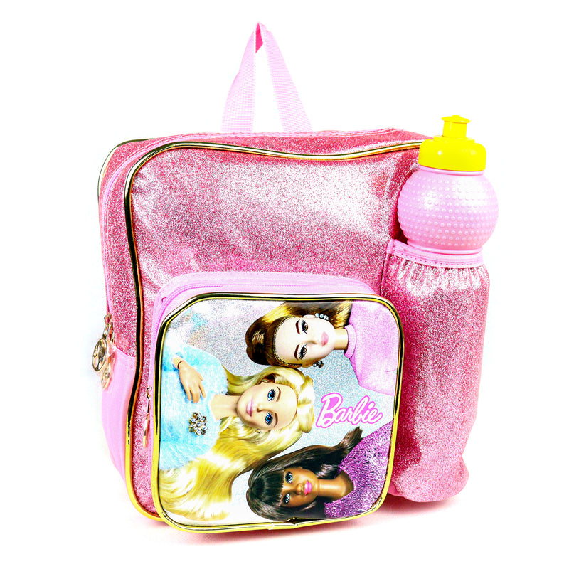 Barbie 3 in 1 Backpack Set for Toddler Preschool Kindergarten Kids