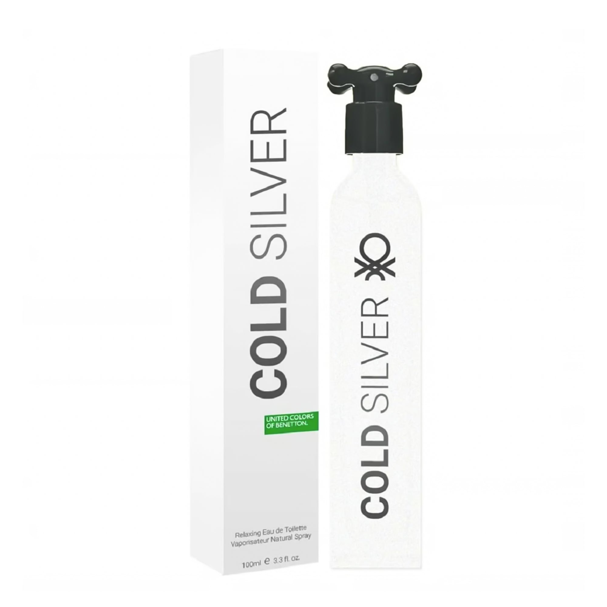 Benetton Cold Silver for Men EDT 100ml