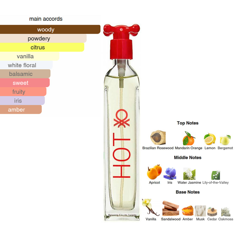 Best Benetton Hot for Women EDT 100ml - Main Image