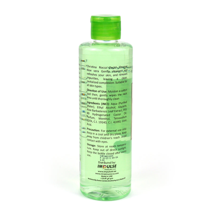 Chrixtina Rocca Facial Cleanser - ALOE VERA 230ml-xpressionsstyle
