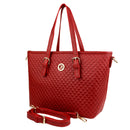 Chrixtina Rocca Womens Leather Shoulder Handbag-xpressionsstyle