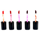 Set of six lipsticks in black cases on a white background Chrixtina Rocca Tone n Tint-shades-xpressionsstyle