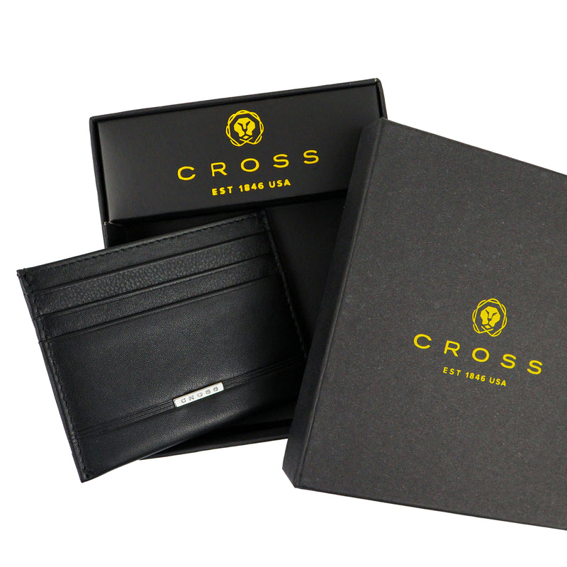 Cross Leather Men's Cardholder