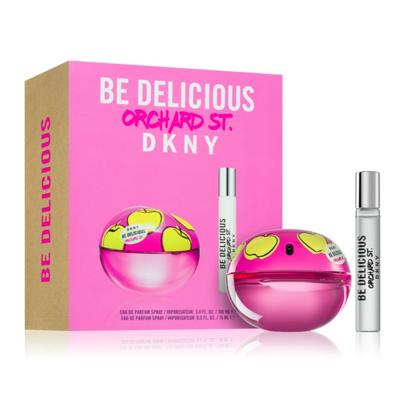 DKNY Be Delicious Orchard for Women EDP 100ml + TS 15ml Gift Set