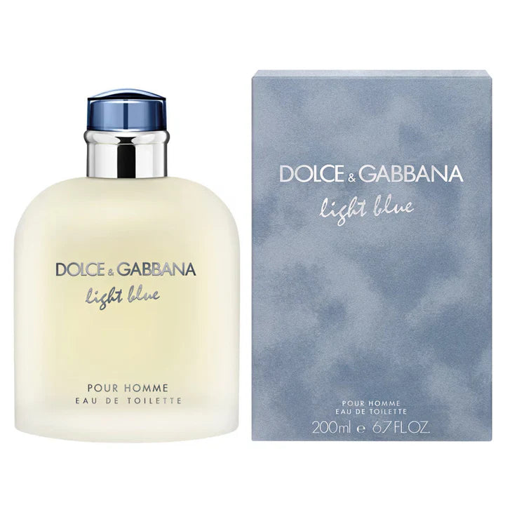 Dolce & Gabbana Light Blue Perfume for Men EDT 200ml