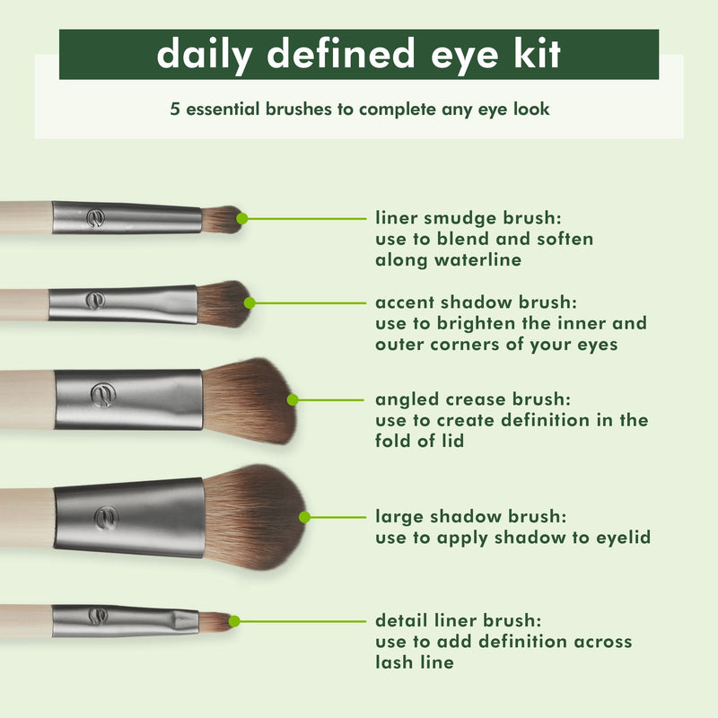 EcoTools Daily Defined Eye Makeup Brush Kit