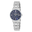 ELIZ ES8804L2SBS SS Case & Band Date Women's Watch