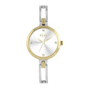 ELIZ ES8830L2TST Metal Case and Bracelet 3-Hands Women's Watch