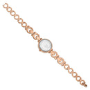 ELIZ ES8858L2RPR Metal Case and Bracelet 3-Hands Women's Watch