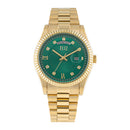 ELIZ ES8862G2GEG SS Case & Band Day-Date Men's Watch