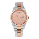 ELIZ ES8862G2UPU SS Case & Band Day-Date Men's Watch