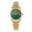ELIZ ES8862L2GEG SS Case & Band Date Women's Watch