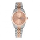 ELIZ ES8863L2UPU SS Case & Band Day-Date Women's Watch