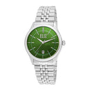 ELIZ ES8893G2SES SS Case & Band Calendar Men's Watch