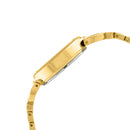 ELIZ ES8932L2GCG Metal Case and Bracelet 3-Hands Women's Watch