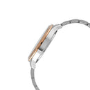 ELIZ ES8941G2UBU SS Case & Band Day-Date Men's Watch