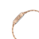 ELIZ ES8943L2RPR SS Case & Band Calendar Women's Watch