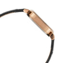 ELIZ ES8910L1RGG SS Caseback Leather 2 Hands Women's Watch