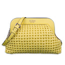 Guess Sicilia Shoulder Large Frame Clutch Yellow Convertible Strap-xpressionsstyle