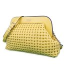 Guess Sicilia Shoulder Large Frame Clutch Yellow Convertible Strap-xpressionsstyle