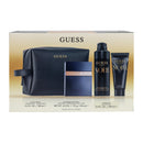 Guess Men's Seductive Homme Noir EDT 100ml + 100ml Shower Gel + 226ml Body Spray + Pouch Gift Set-xpressionsstyle