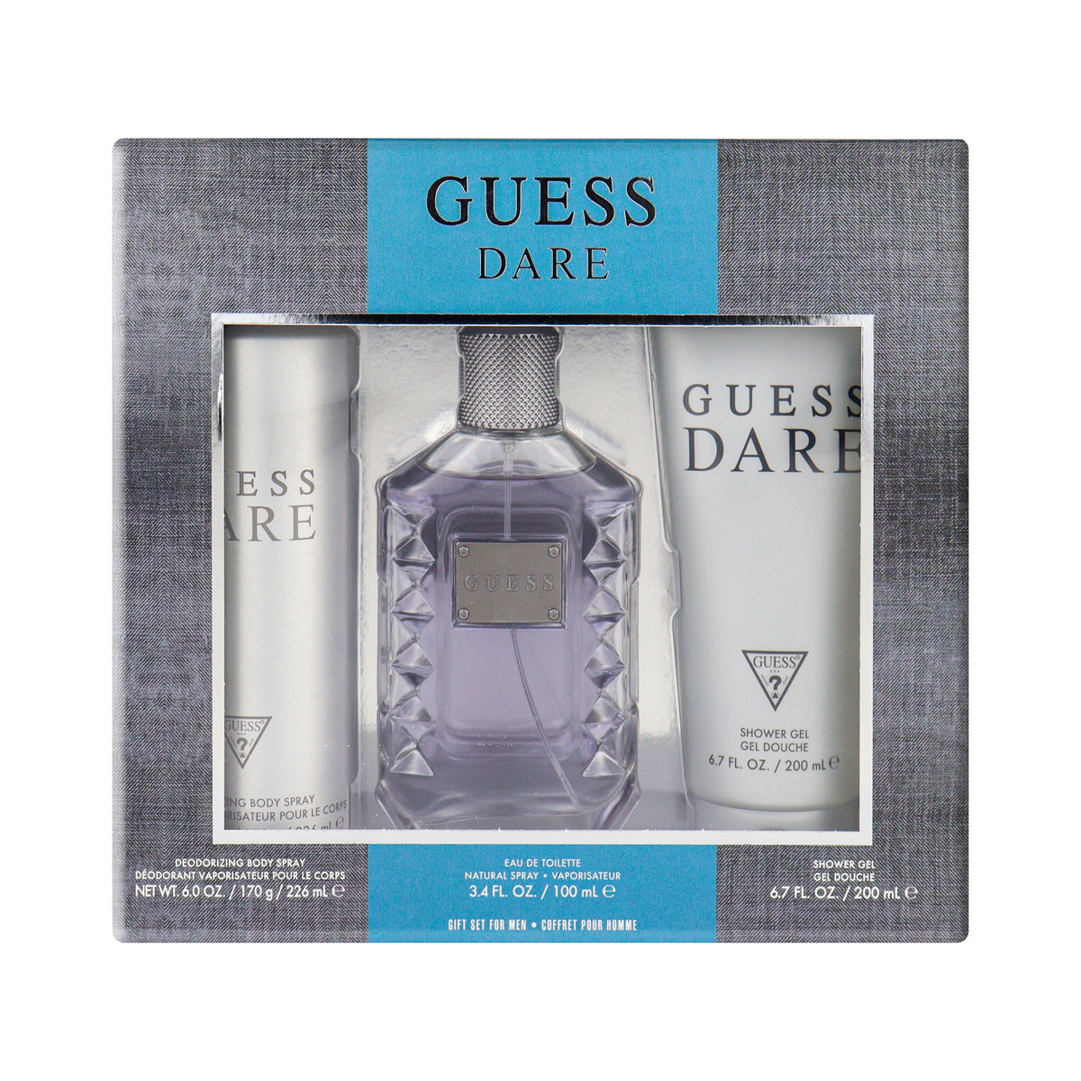 Guess Men s Dare Homme Gift Set Fragrances EDT 100ml