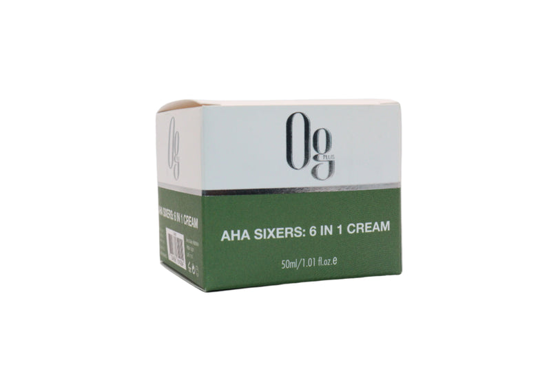 Og Plus AHA Sixers: 6 in 1 Cream