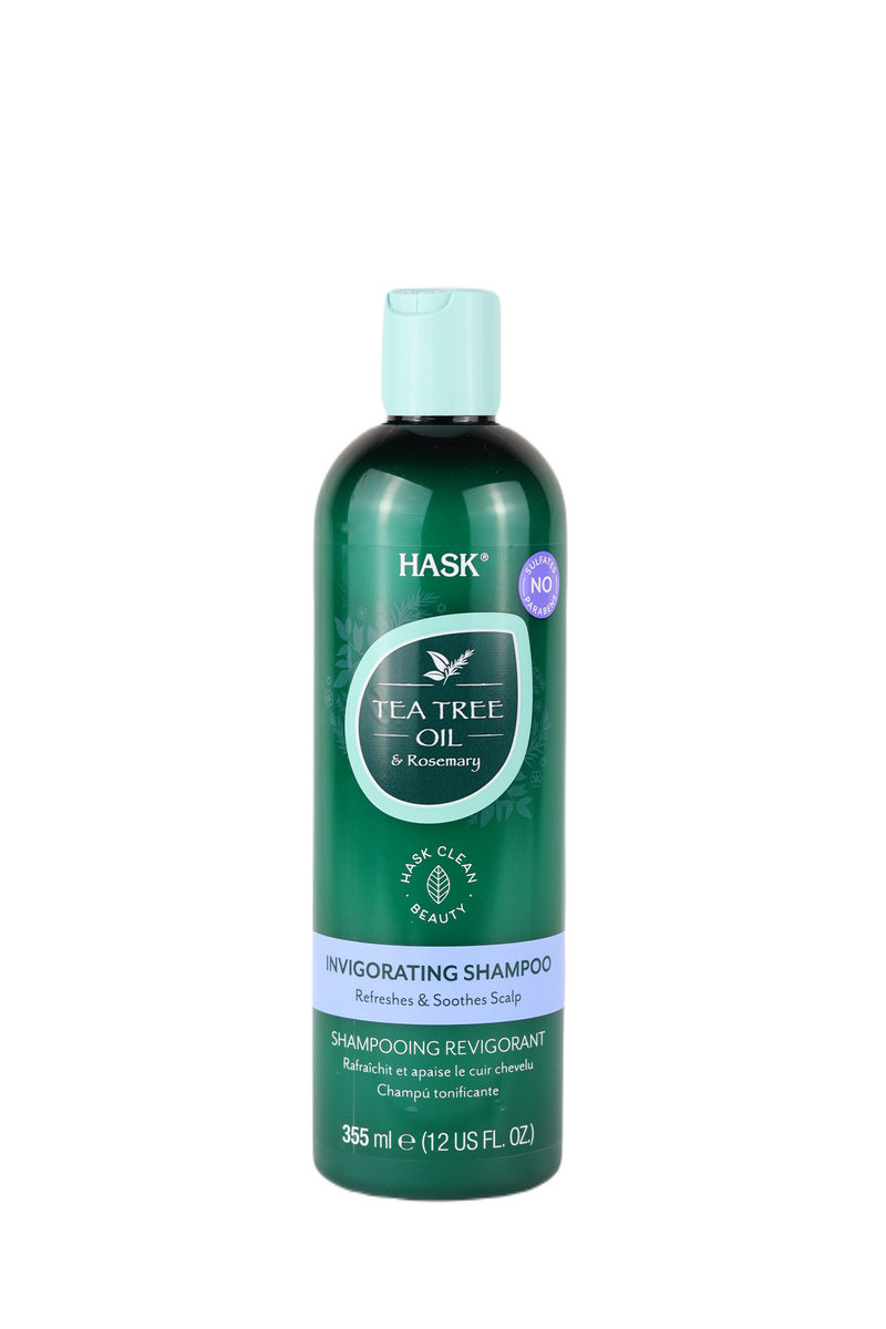 Hask Tea Tree Oil & Rosemary Shampoo 355ml