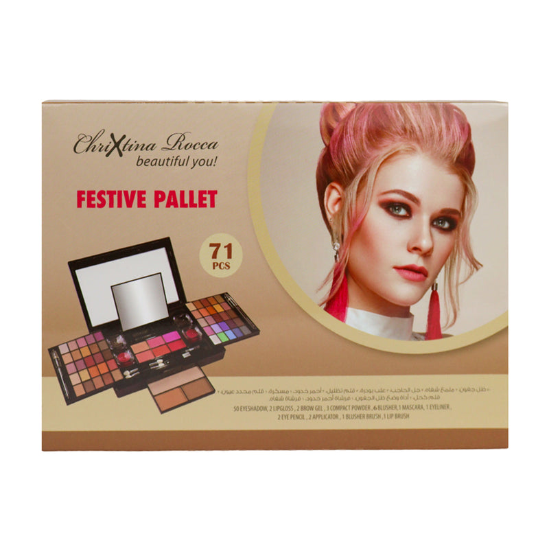 Chrixtina Rocca Beautiful You Festive Pallet Makeup Kit