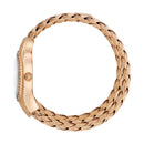 Just Cavalli JC1L305M0045 Women's Twined Rose Gold Silver Snake Quartz Watch