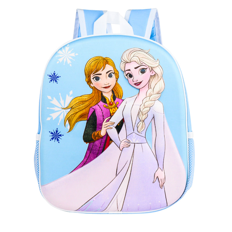 Disney Frozen Kids Embossed 3D Backpack