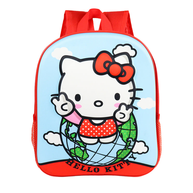 Sanrio Hello Kitty Kids Embossed 3D Backpack