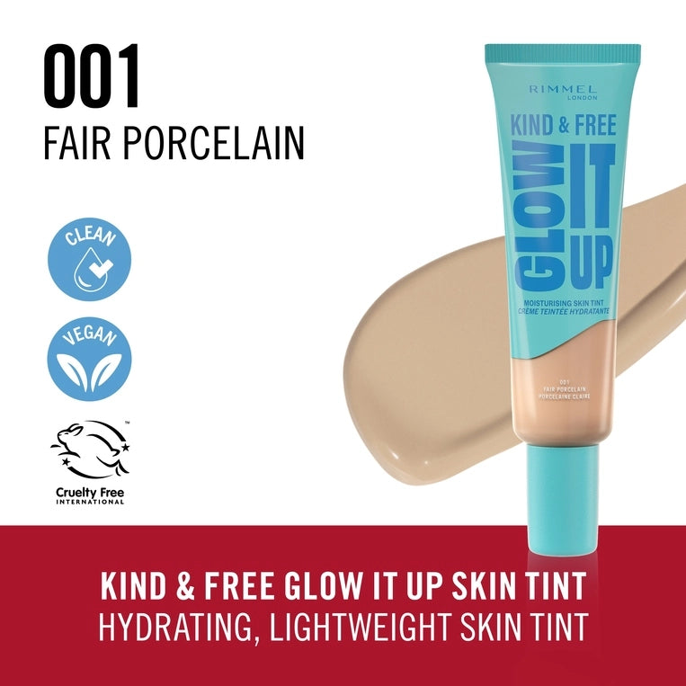 Rimmel Kind & Free GLOW IT UP Moisturising Skin Tint