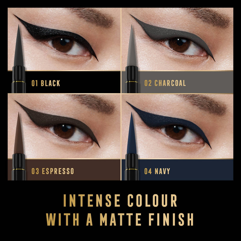 Masterpiece Matte Liquid Eyeliner - 03 - Espresso, 1.7ml