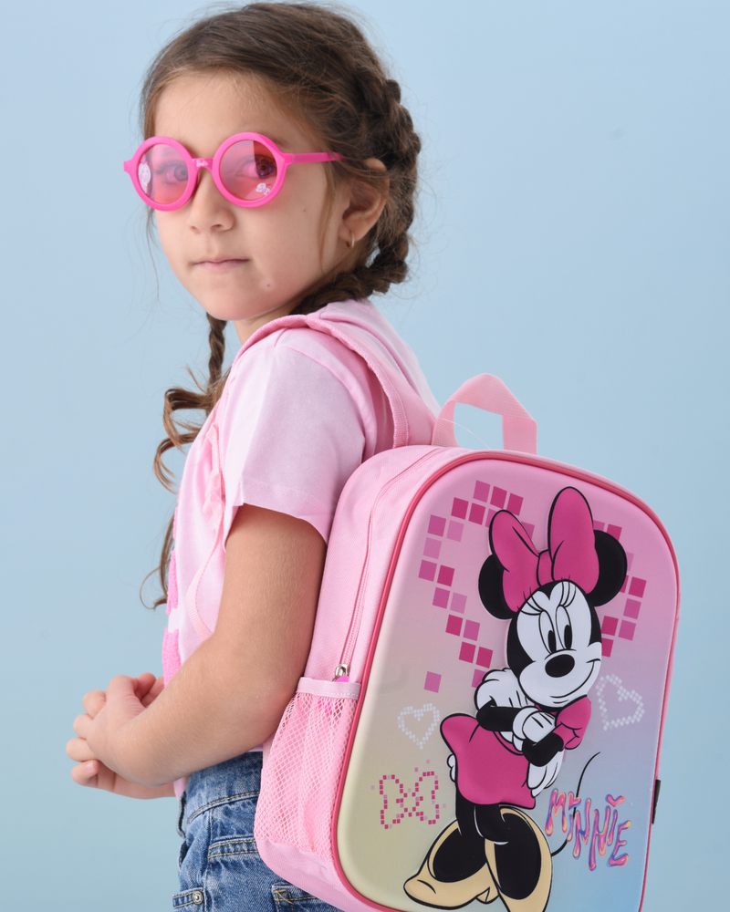 Mini Mouse Kids Embossed 3D Backpack-xpressionsstye