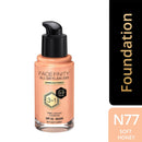 Max Factor Facefinity 3-in-1 All Day Flawless Liquid Foundation, SPF 20 - 77 Soft Honey-xpressionsstyle