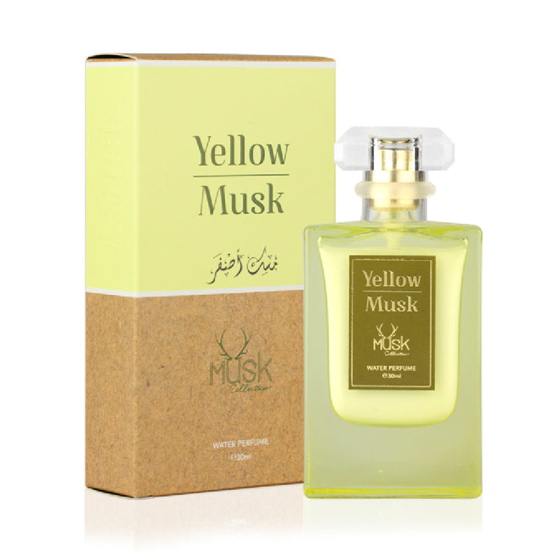 Hamidi Musk Collection Non Alcoholic Yellow Musk Water Perfume for Unisex 30ML-xpressionsstyle