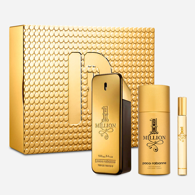 Paco Rabanne 1 Million EDT 100ml + 150ml deo + 10ml spray