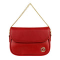 Chrixtina Rocca Womens Leather Shoulder Handbag